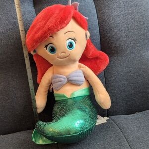 Scentsy Disney Little Mermaid Plush Stuffed Animal With Scent Pouch